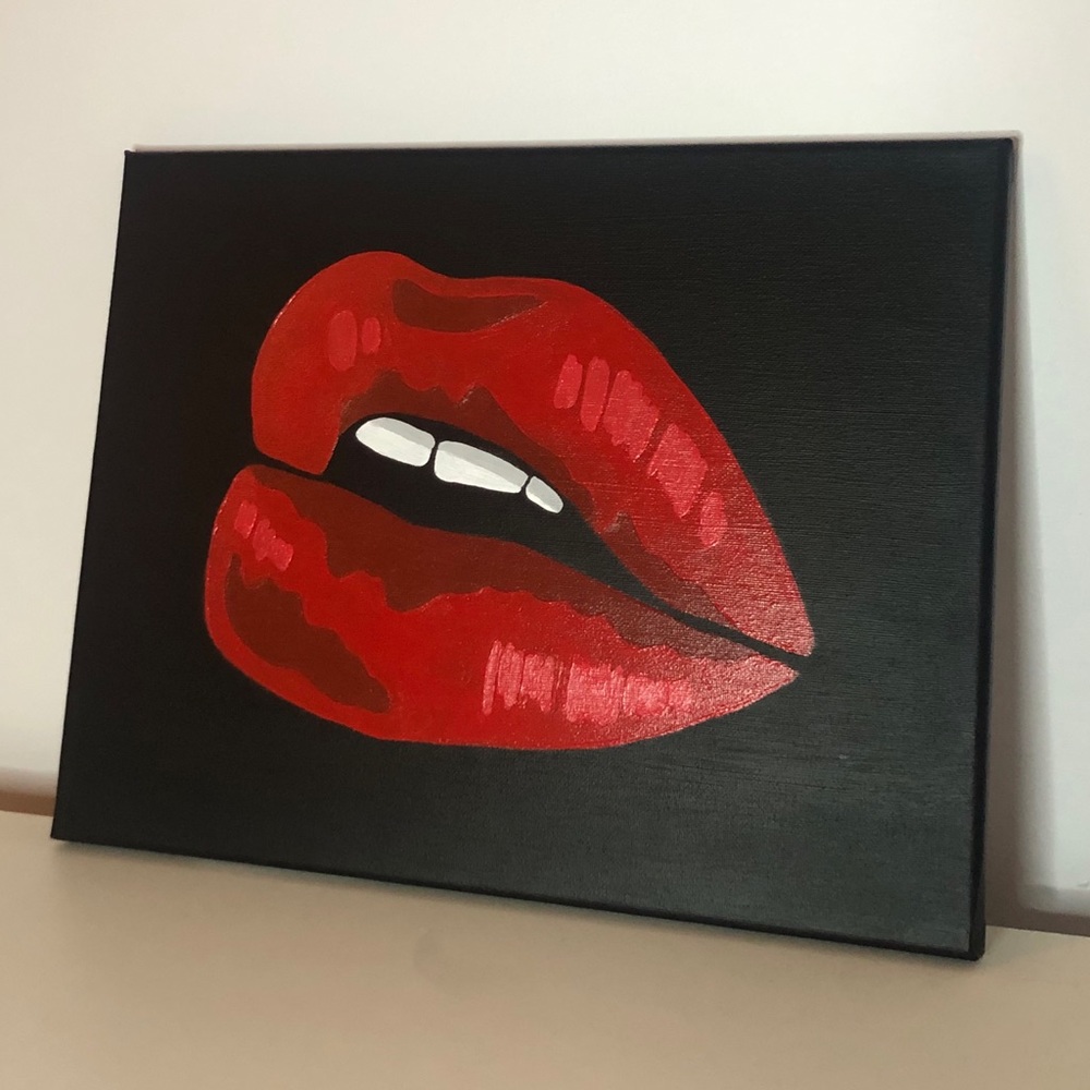Lips Painting - Picture 3 of 3